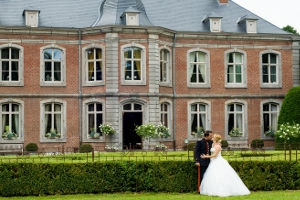 Château de mariage en Hainaut au centre de la Belgique